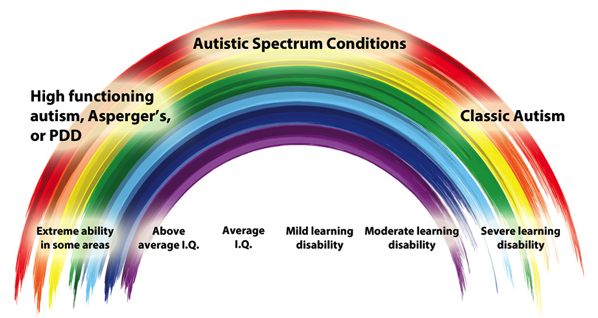 Аутистический спектр виды