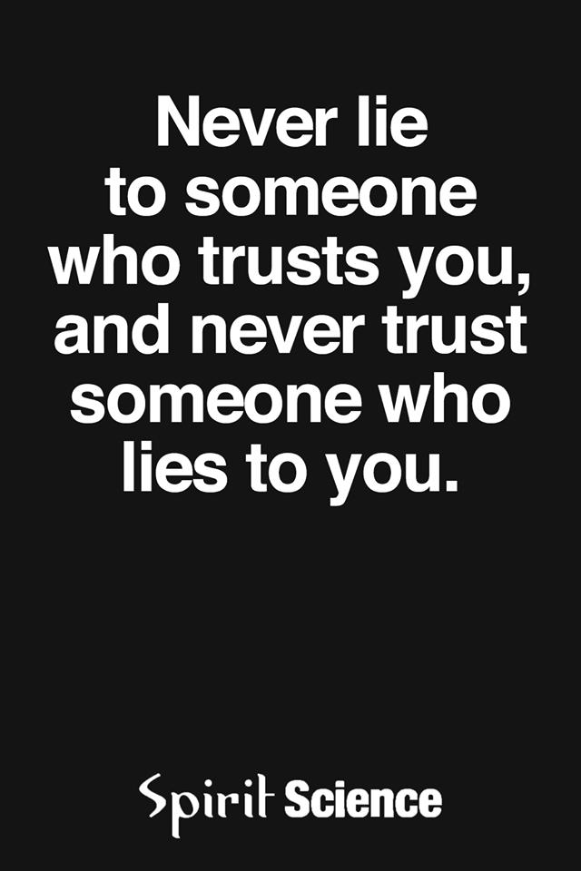 Someone who lies alot