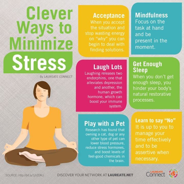 How does meditation relieve stress