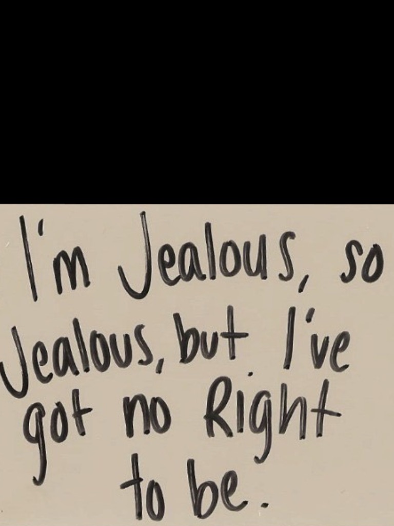 Signs you made him jealous