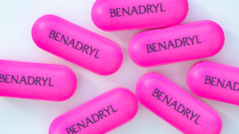 Benadryl as a sedative