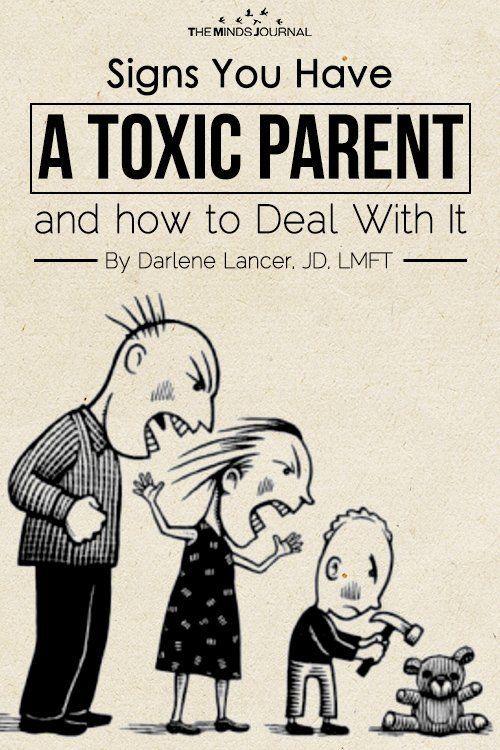 Living with toxic parents