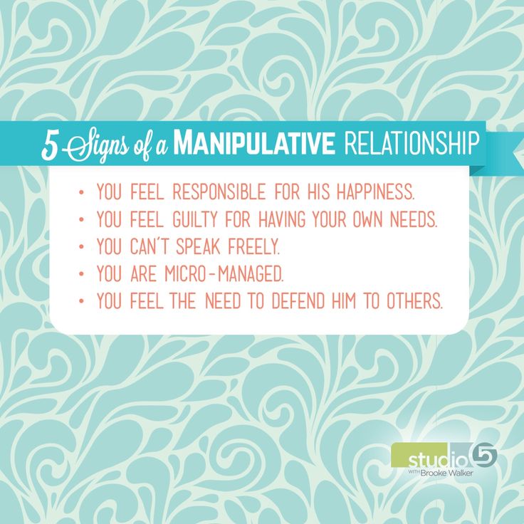 Manipulation: Signs and Behaviors in Relationships