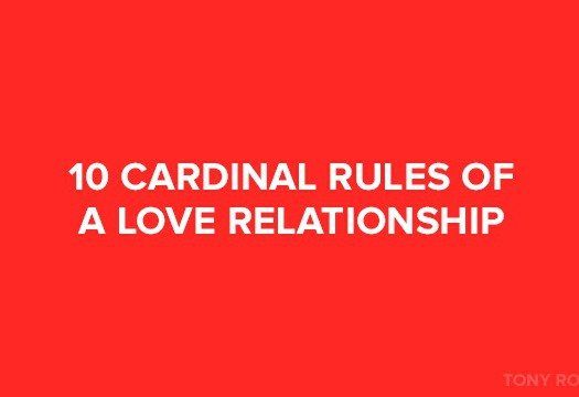 Rules to set in a relationship