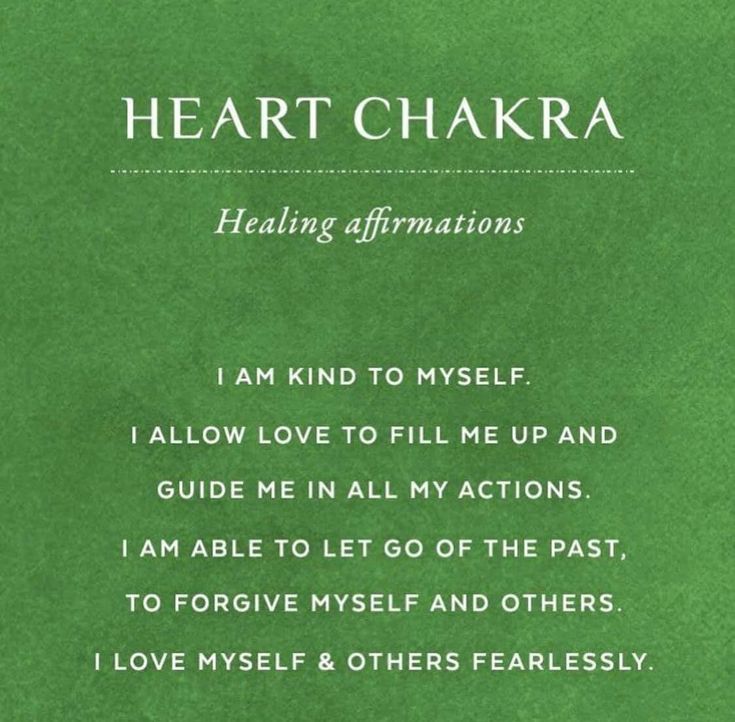 Daily affirmations for healing