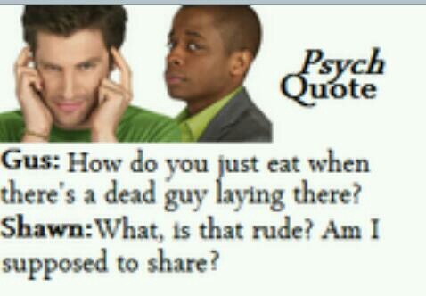 Funny quotes from psych