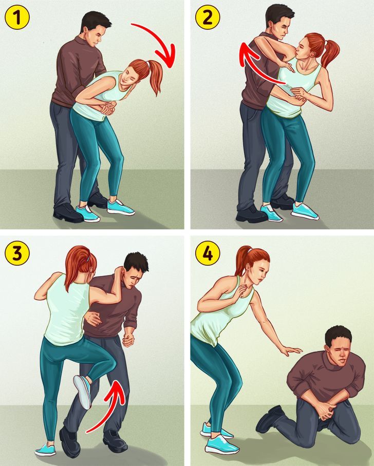 Simple self-defence: 3 basic moves to protect yourself - Top Sante