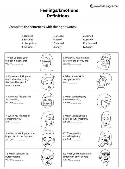 Coping with flashbacks worksheet