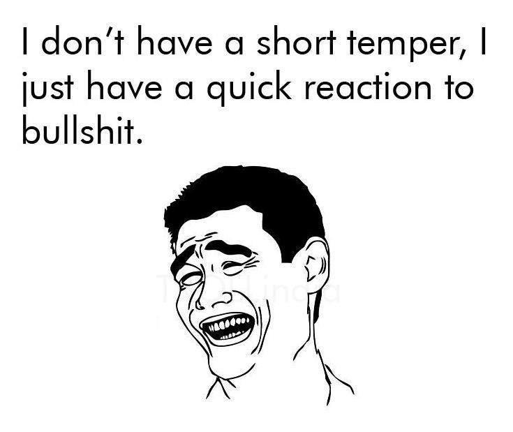 Why do i have short temper