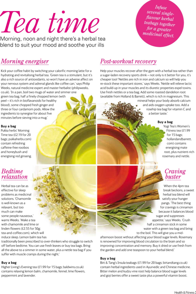 Herbal relaxation tea