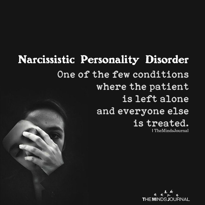 Signs of a narcissistic personality