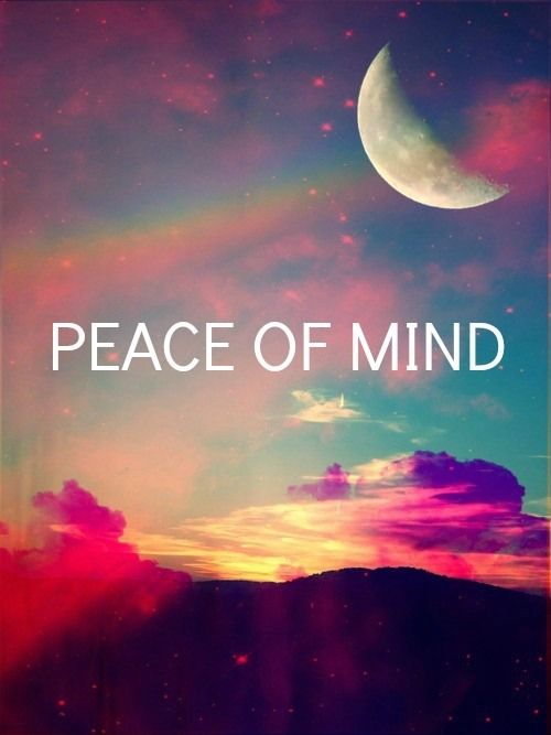 How to keep your mind in peace