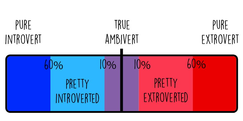 What is an extroverted introvert called