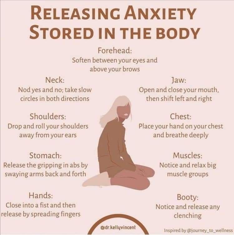 How does meditation help with anxiety