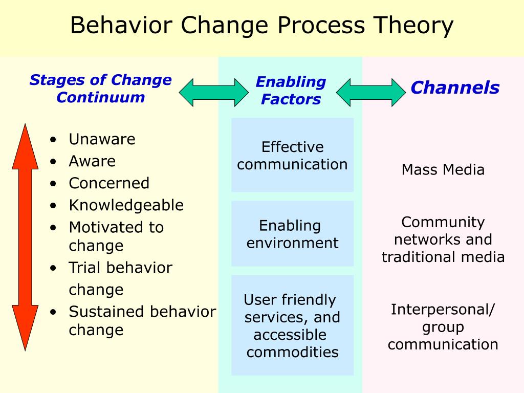 Social behavior theories