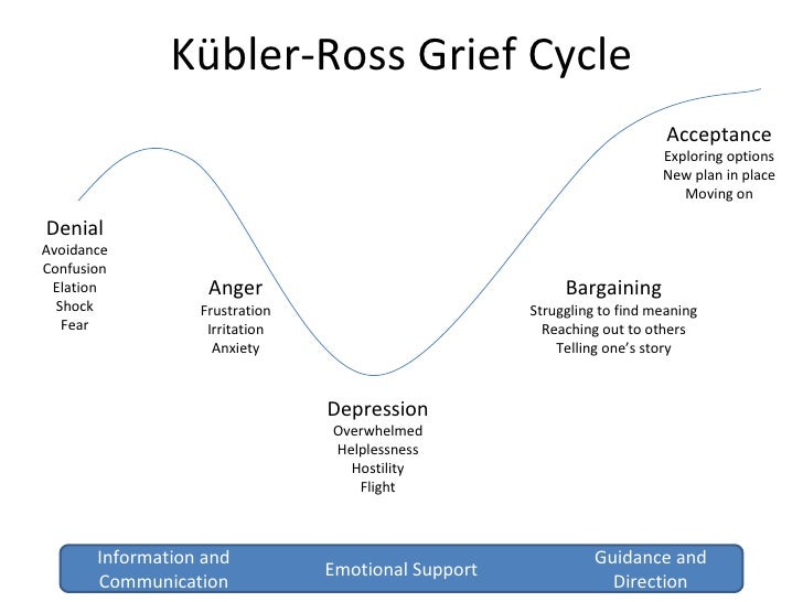 Bowlby stages of grief