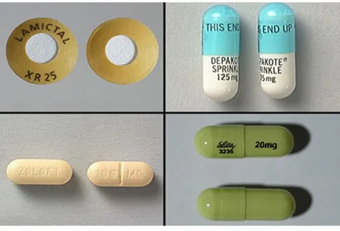 Lamictal and prozac for bipolar