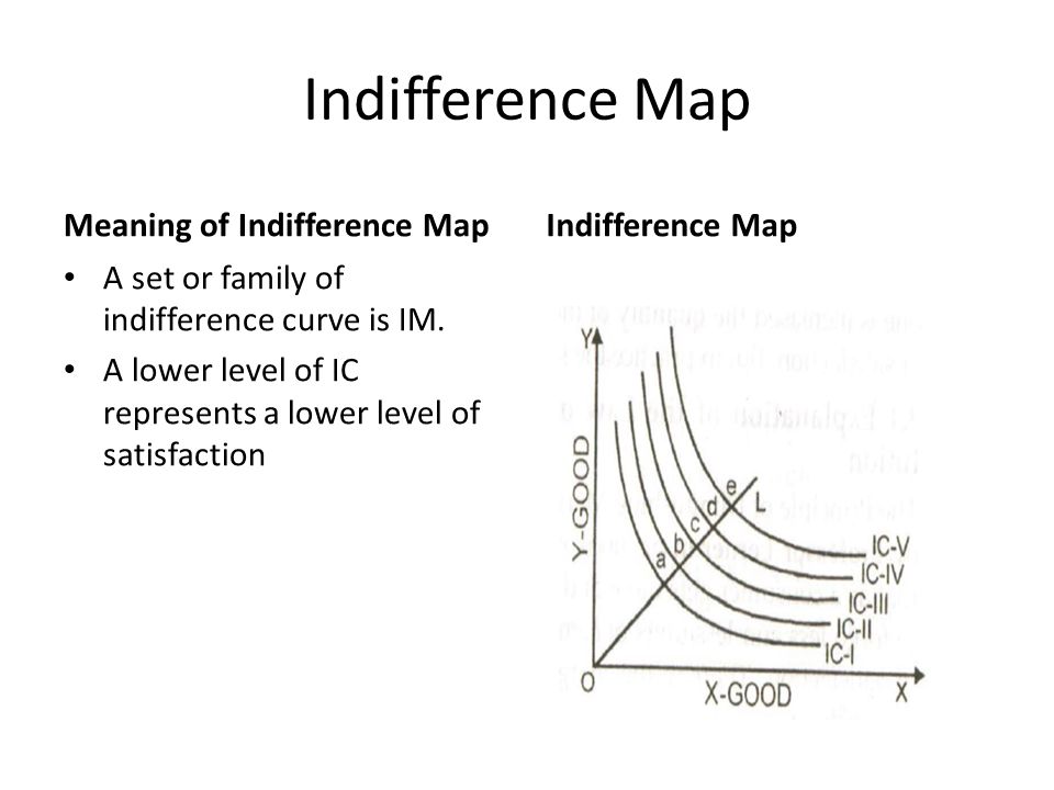 What is the meaning of indifference