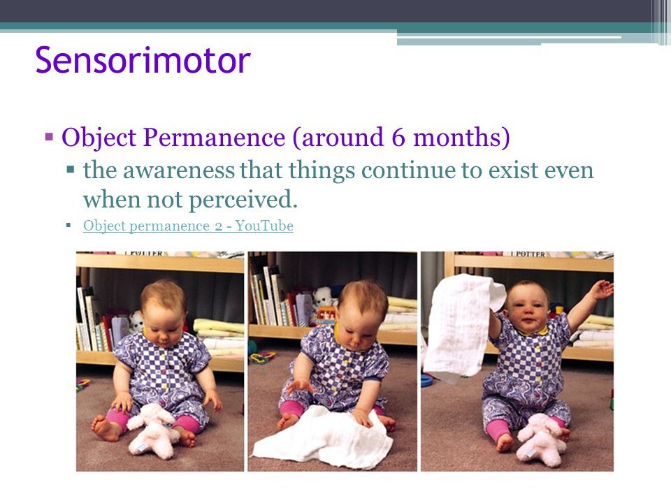 Emotional object permanence