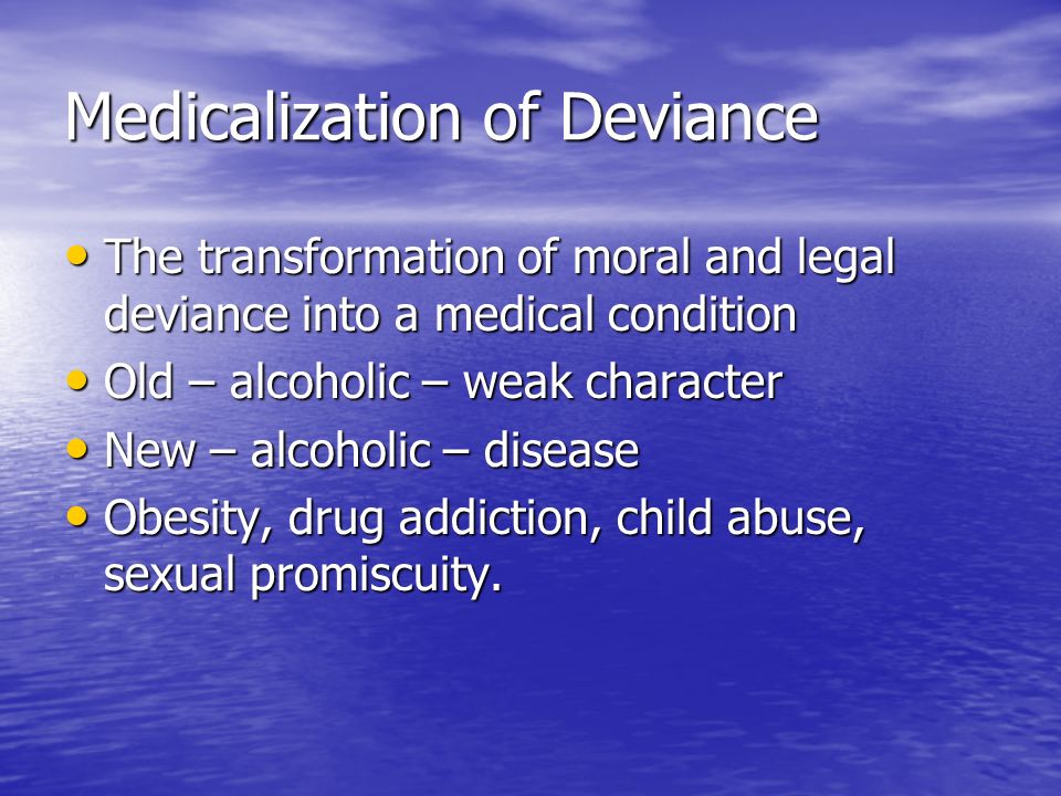 Deviance psychology definition