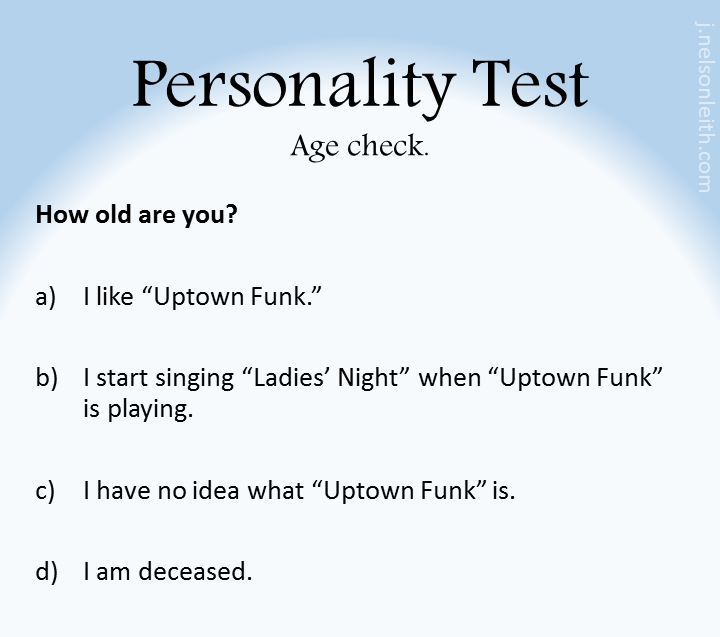 Personality test