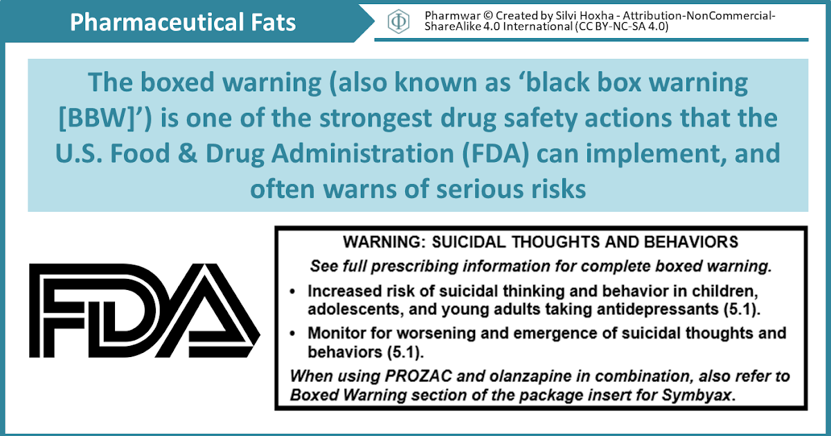 Black Box Warning On Antidepressants