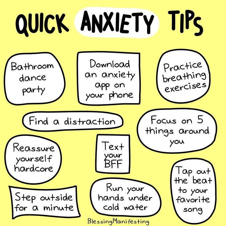 How do i stop a anxiety attack