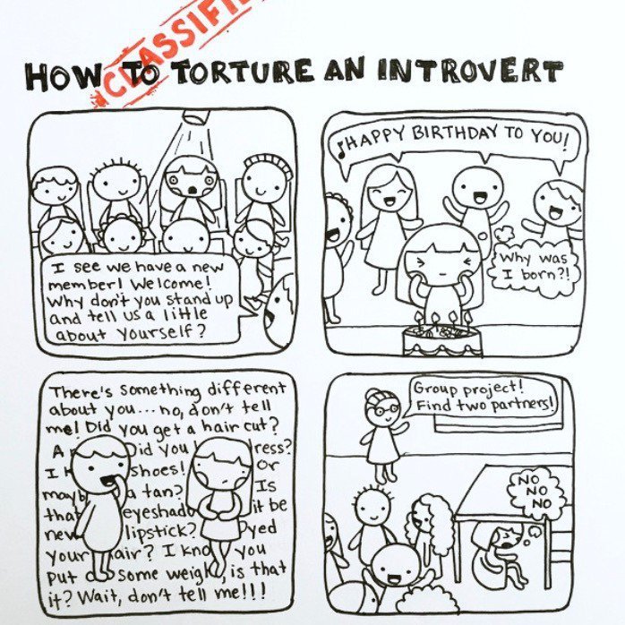 How do you become an introvert