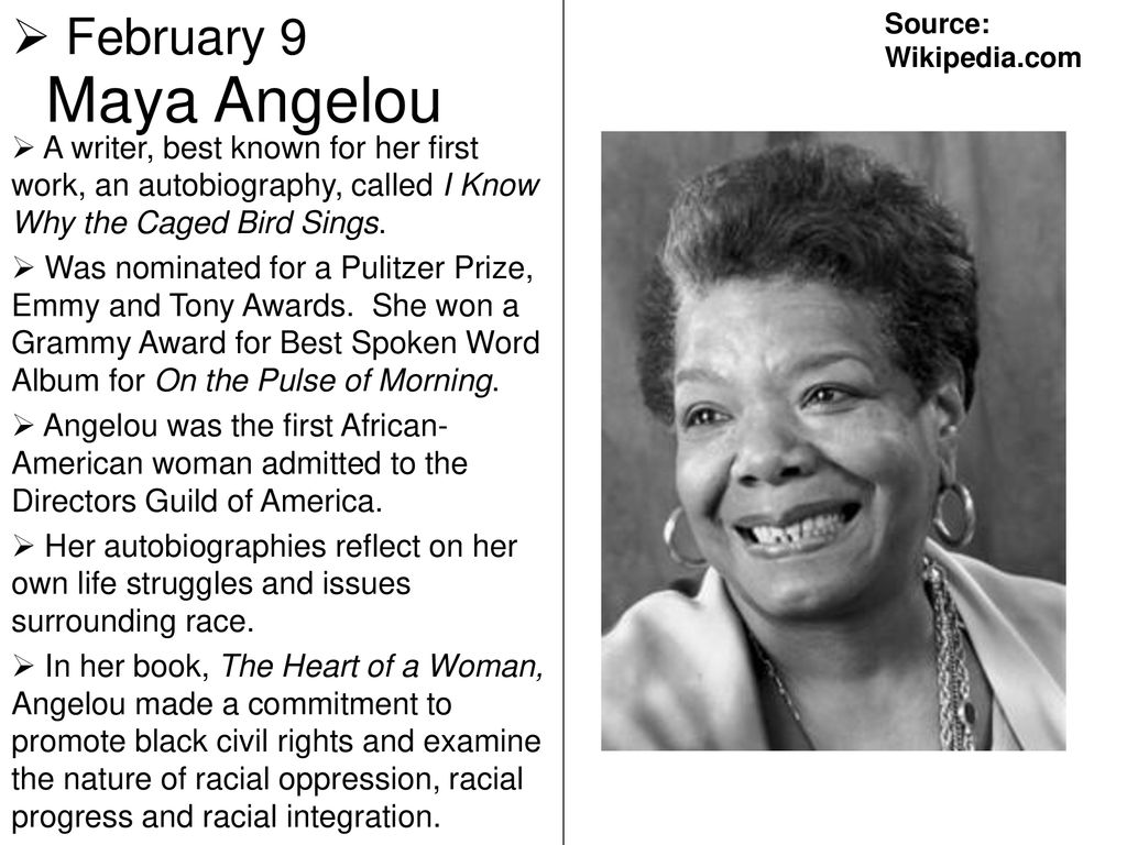 Maya angelou personality type