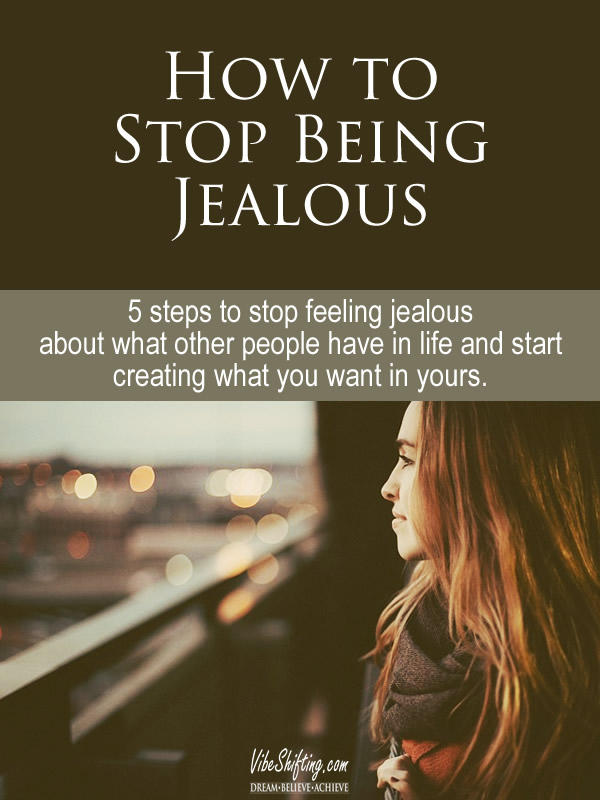 How to stop feelings of jealousy